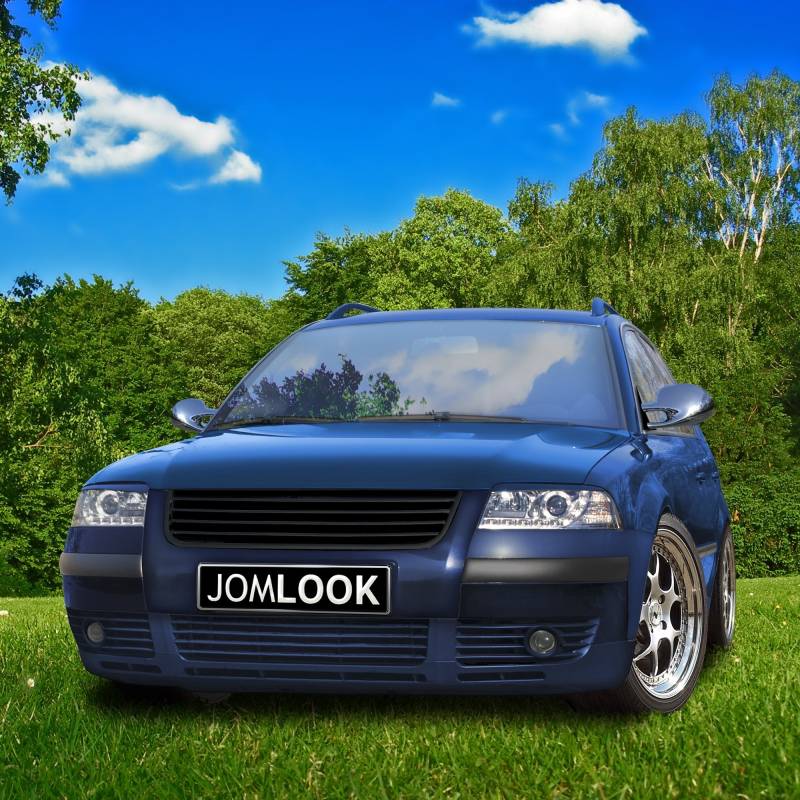 JOM 3BG853653OE Kühlergril, Sportgrill, ohne Emblem, schwarz von JOM Car Parts & Car Hifi GmbH