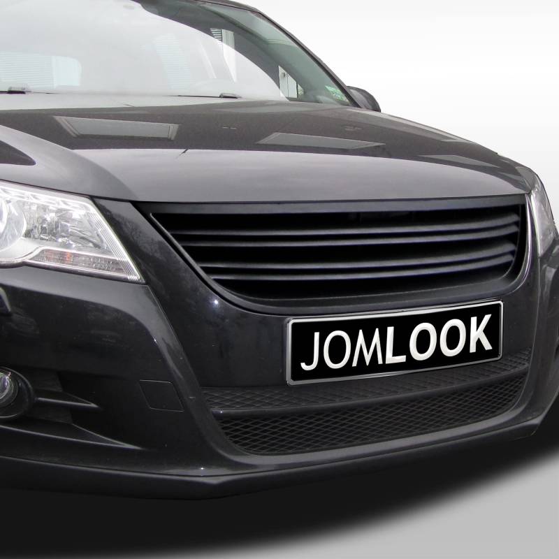 JOM Car Parts & Car Hifi GmbH 5N0853653JOE Kühlergrill ohne Emblem, schwarz mit Doppelrippen von JOM Car Parts & Car Hifi GmbH