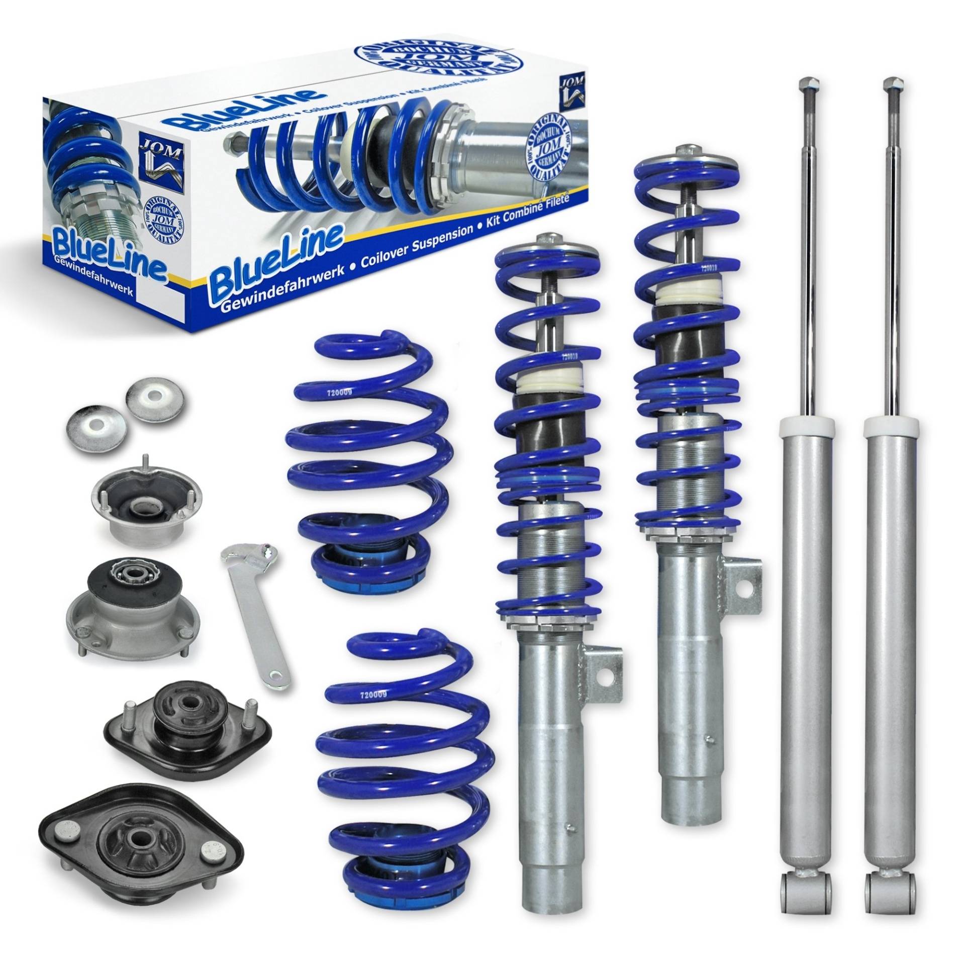 JOM 741015S BlueLine Gewindefahrwerk mit Domlagersatz JOM 741015S BlueLine Gewindefahrwerk mit Domlagersatz von JOM Car Parts & Car Hifi GmbH
