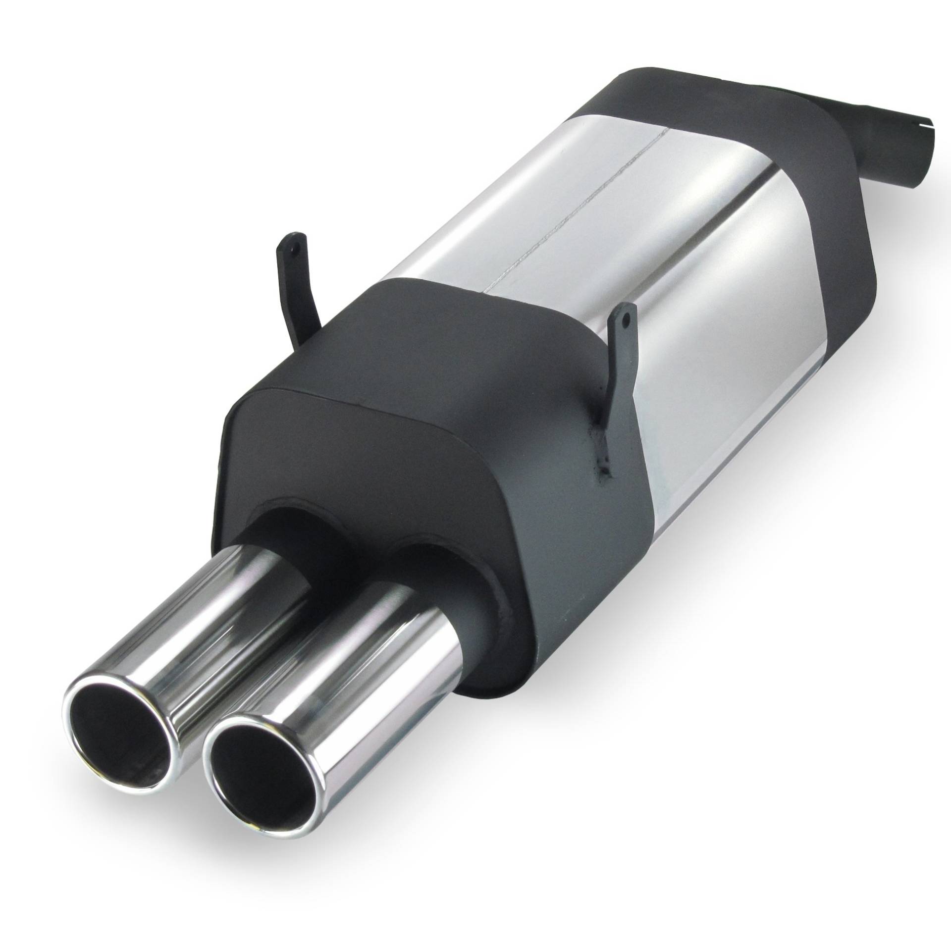 JOM Car Parts & Car Hifi GmbH 85631 Edelstahl-Endschalldämpfer mit 2X 76mm Endrohren gerade JOM Car Parts & Car Hifi GmbH 85631 Edelstahl-Endschalldämpfer mit 2X 76mm Endrohren gerade von JOM Car Parts & Car Hifi GmbH