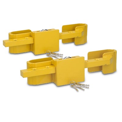 Jom 2x Containerschloss inklusive Bügelschloss, 4 Schlüssel, 2-teilig von JOM