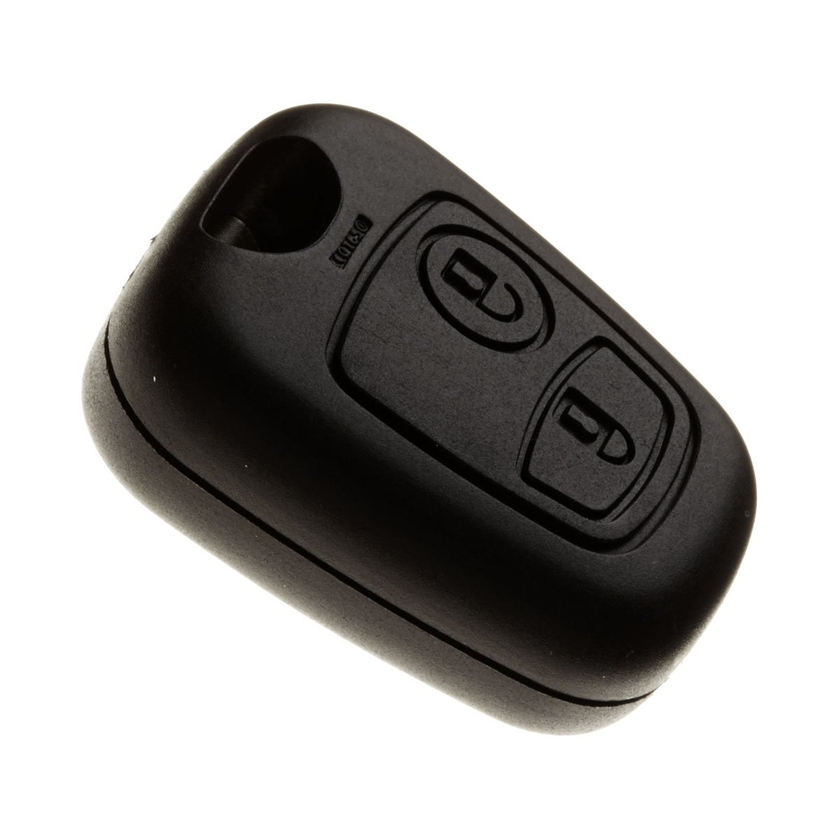 JONGO - Autoschlüssel-Gehäuse ohne Schlüsselblatt kompatibel mit Citroën Saxo, Xsara Picasso et Berlingo | Plip Fernbedienung Funkschlüssel Nutzfahrzeug 2-Tasten Transponderschlüssel von JONGO