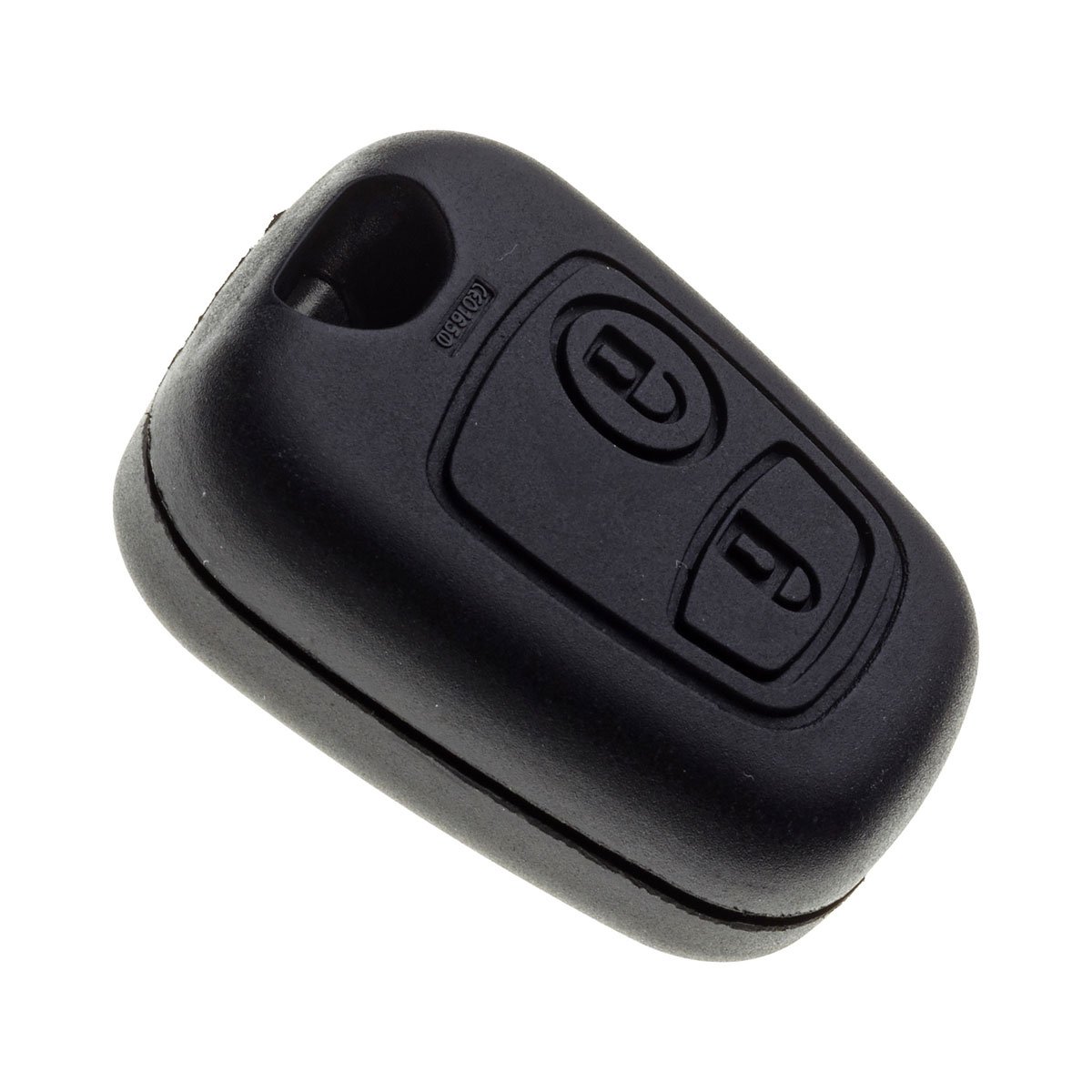 KFZ Schlüsselgehäuse ohne Bart kompatibel mit Schlüssel Peugeot 206, 206+, 206 Sedan, 106 von JONGO