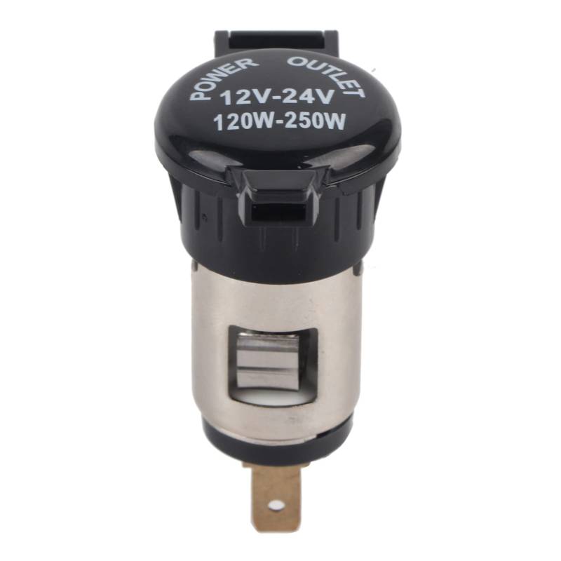 12-24V Zigaretten Anzünder, Motorrad Female Zigaretten Anzünder Steckdose, Auto Zigaretten Anzünder Splitter Adapter Power Zigarre Feuerzeug Damen Buchse für Auto Motorrad von JOROBURO