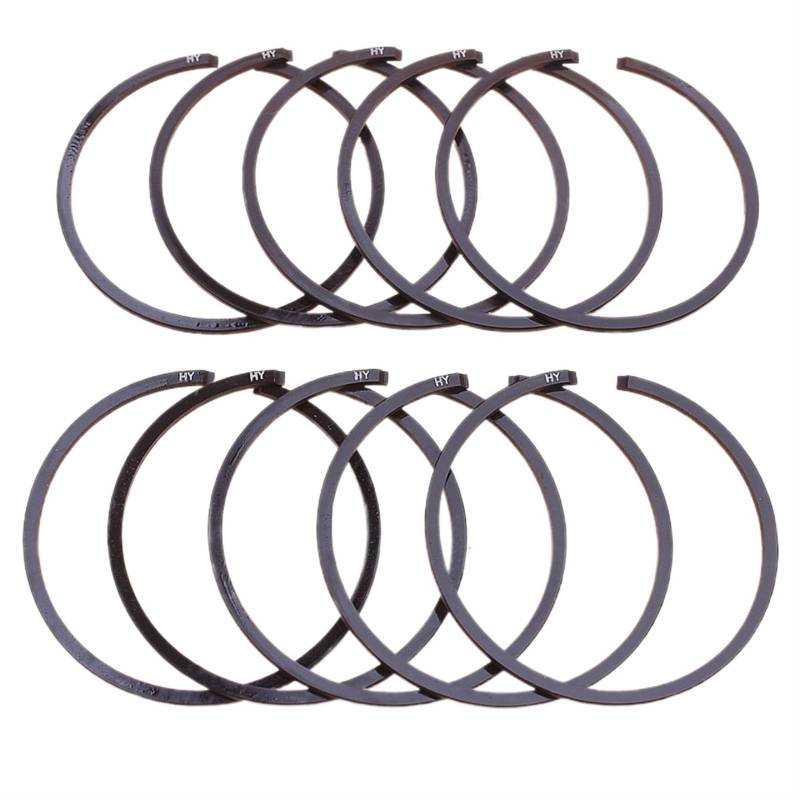 JOVERI 10 Stück 37 mm x 1,2 mm Kolbenringe, for MS192T MS170 017 MS 170 Kettensäge 1130 034 3003 Kolbenring für Gartenmaschinen von JOVERI