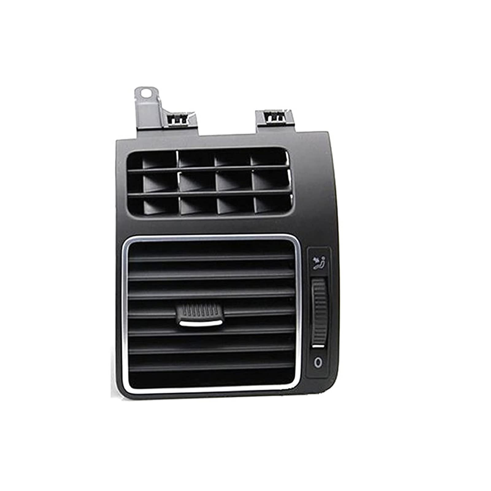 JOVERI 1TD819203A 1TD819728C, for VW, for Caddy, for Touran, 2004–2016, vorne, hinten, Links, rechts, in der Mitte, verchromte Konsole, AC-Klimaanlage, Auslassöffnung Auto-Lüftungsauslass(Left) von JOVERI