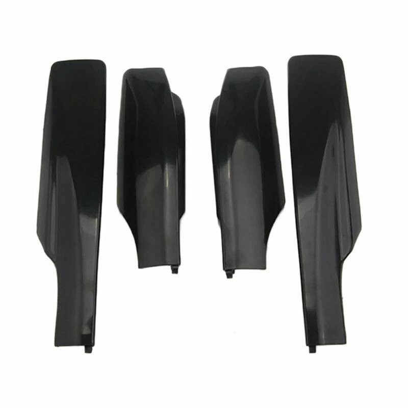 JOVERI 4 Teile/Satz Dachträger Shell Schutzhülle, for Toyota, for RAV4, for XA30 2006-2012 Vorne Hinten Schwarz Dach Gepäck Bar Schiene End Shell von JOVERI