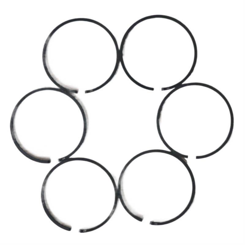 JOVERI 6 stücke BC260 CG260 Pinsel Cutter Kolben Ringe 34mm 1,2 MM Dicke for 26cc Gras Trimmer Zylinder Teile Kolbenring für Gartenmaschinen von JOVERI