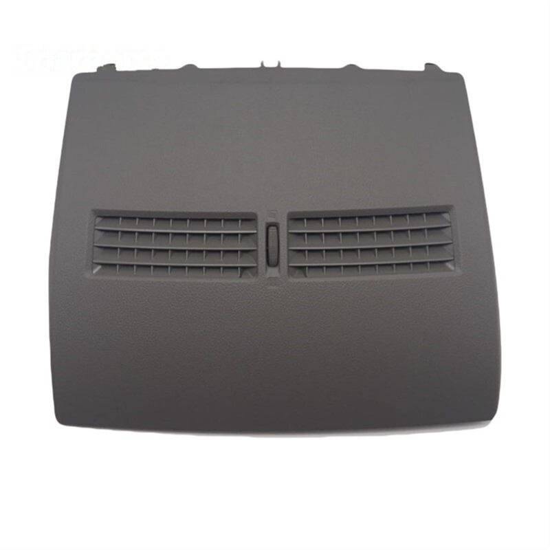 JOVERI Auto-Front-Armaturenbrett, mittlerer Klimaanlagen-Entlüftungsauslass, dekorative Platten, for Nissan, for Tiida C11 2005–2011, Versa 2007–2012, Linkslenker Auto-Lüftungsauslass(Grey1) von JOVERI