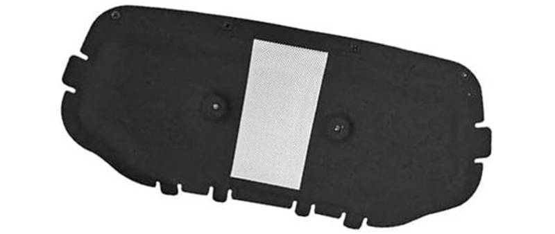 JOVERI Auto Front Motorhaube Schall Wärmedämmung Baumwolle Mit Schnallen, for VW, for Jetta, VS5 2019 Hitzeschild für Automotoren(Black) von JOVERI