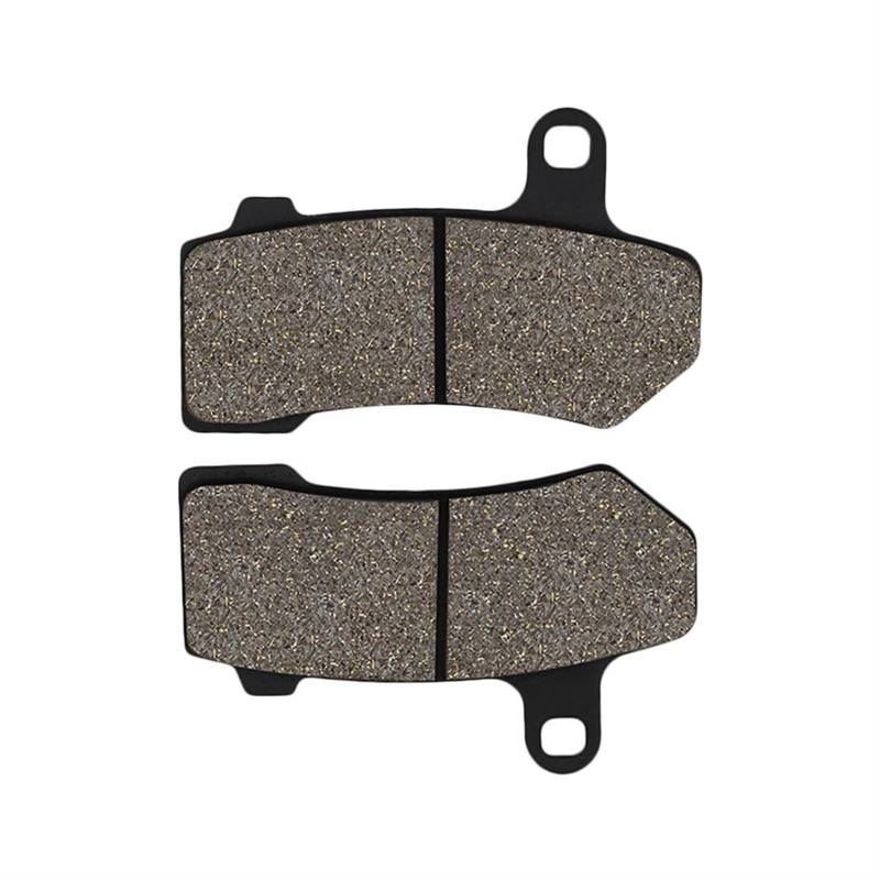 JOVERI Bremsbeläge vorne und hinten for Harley, V-Rod VRSCF VRSCX VRSCAW Street Night Rod VRSCR VRSCDX Road King FLHR Electra Street Glide FLHT Motorrad-Bremsbeläge(1 Pair) von JOVERI