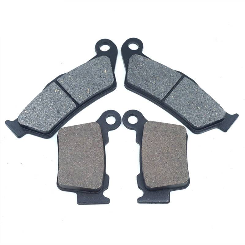 JOVERI Bremsscheibenbeläge vorne und hinten, Satz, for SX125 EXC200 EXC125 2004-2018 SX150 2008-2016 XC150 2010-2014 XC-W200 2007-2018 Motorrad-Bremsbeläge(Front and Rear Pads) von JOVERI