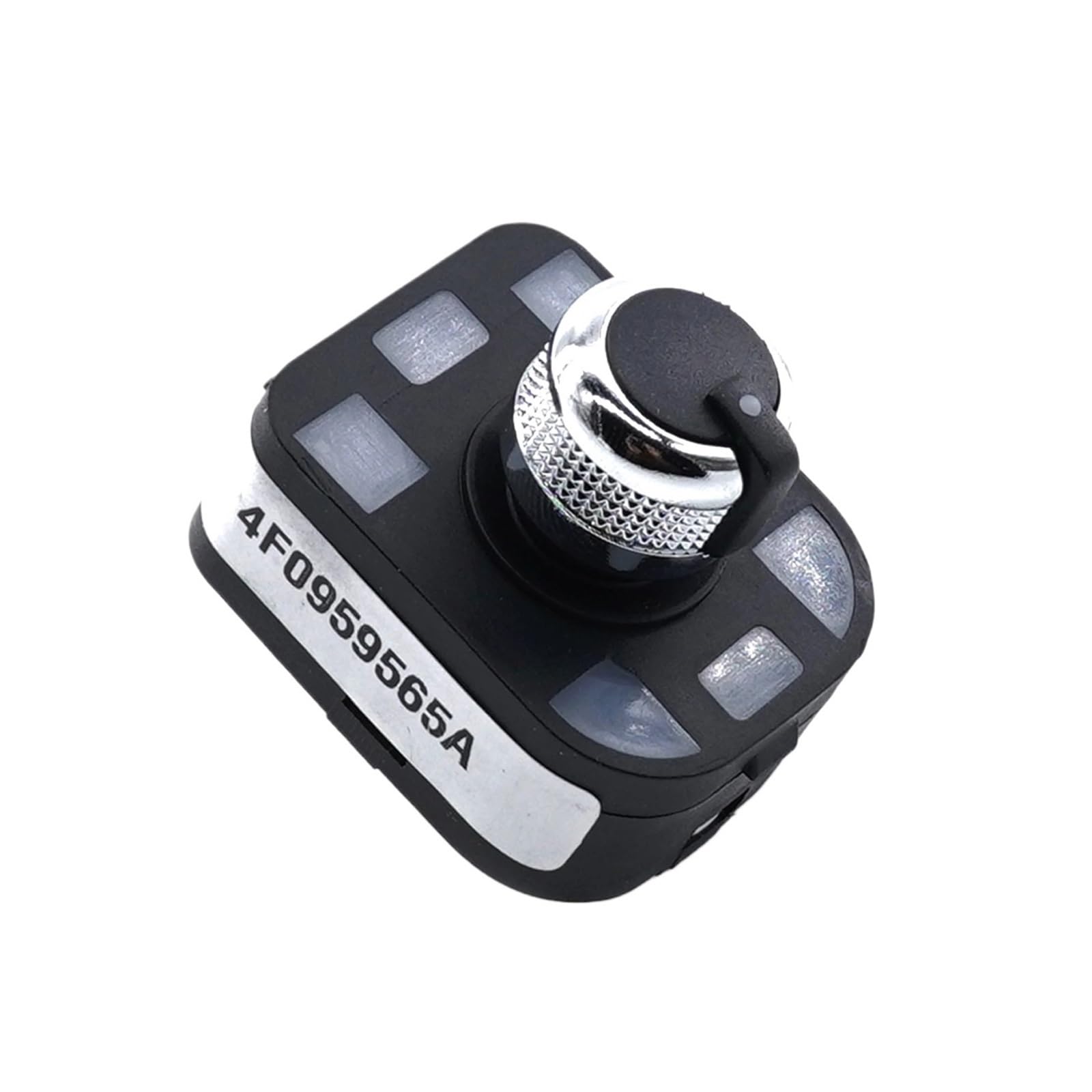 JOVERI Chrom-Seitenspiegel-Rückansicht-Kontrollschalterknopf 4F0959565A 4FD959565A, for, for A1 A2 A3 A4 S4 B6 A6 S6 A8 R8 Q7 TT Schalter für Auto-Außenspiegel JOVERI Chrom-Seitenspiegel-Rückansicht-Kontrollschalterknopf 4F0959565A 4FD959565A, for, for A1 A2 A3 A4 S4 B6 A6 S6 A8 R8 Q7 TT Schalter für Auto-Außenspiegel von JOVERI