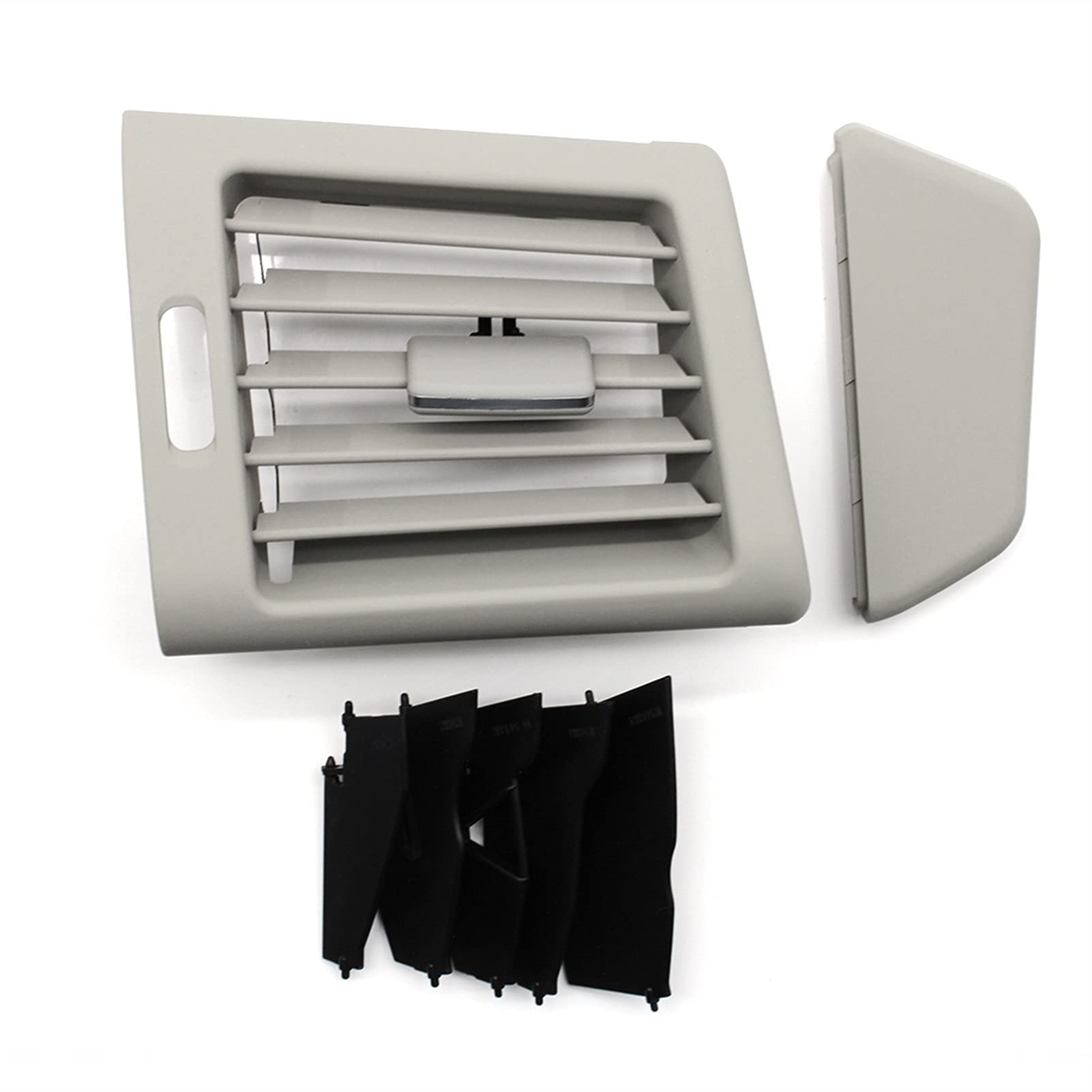 JOVERI Innenraum vorne, hinten, Mitte, Klimaanlage, AC-Entlüftungsgitter, for Mercedes, for Benz W251 R300 R320 R350 R400 R500 Auto-Lüftungsauslass(Right Gray) von JOVERI