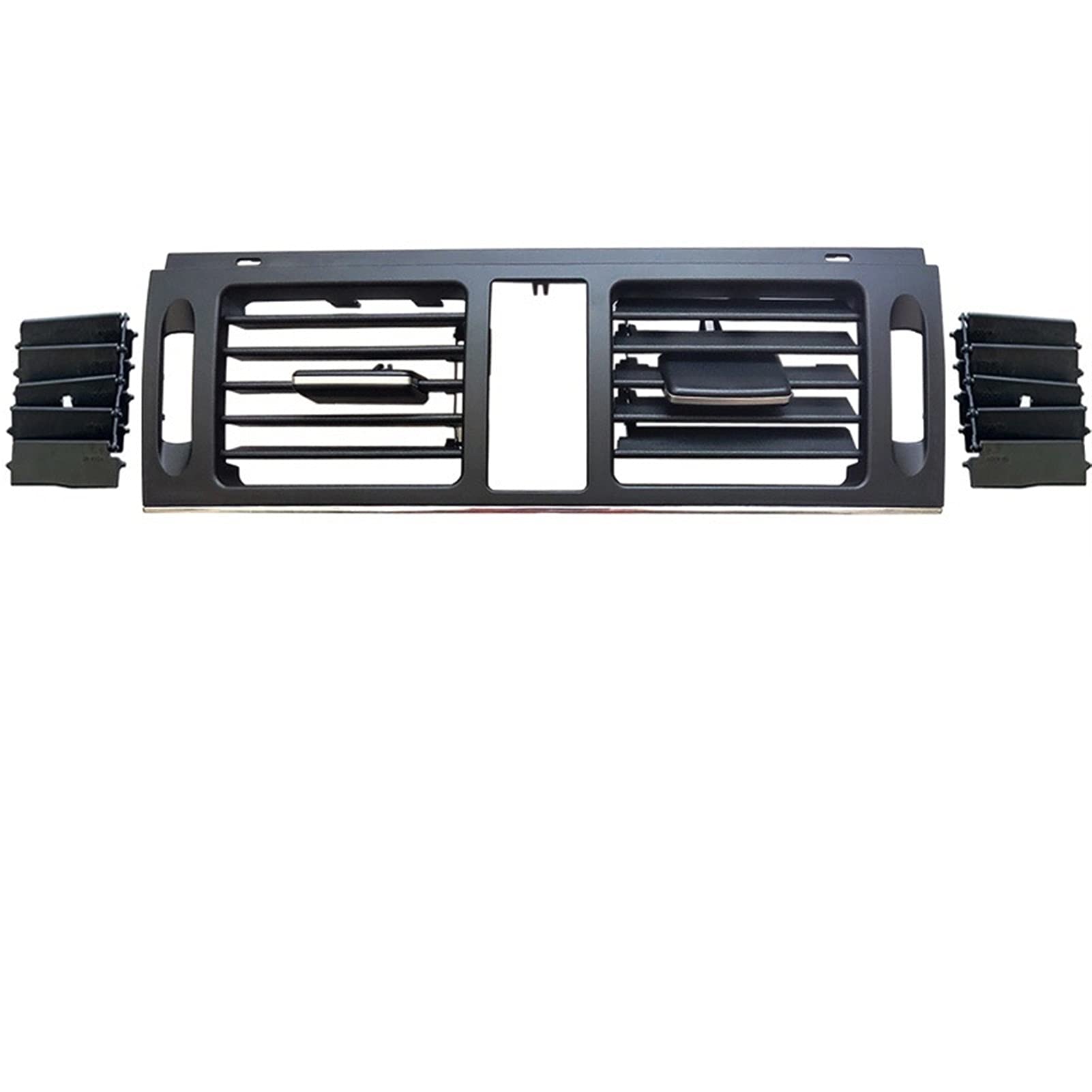 JOVERI LHD-Abdeckung for Lüftungsgitter vorne und hinten, for Mercedes, for Benz W204 C-Klasse 180 200 220 230 260 300 350 2007–2011 Auto-Lüftungsauslass(Central Standard) von JOVERI