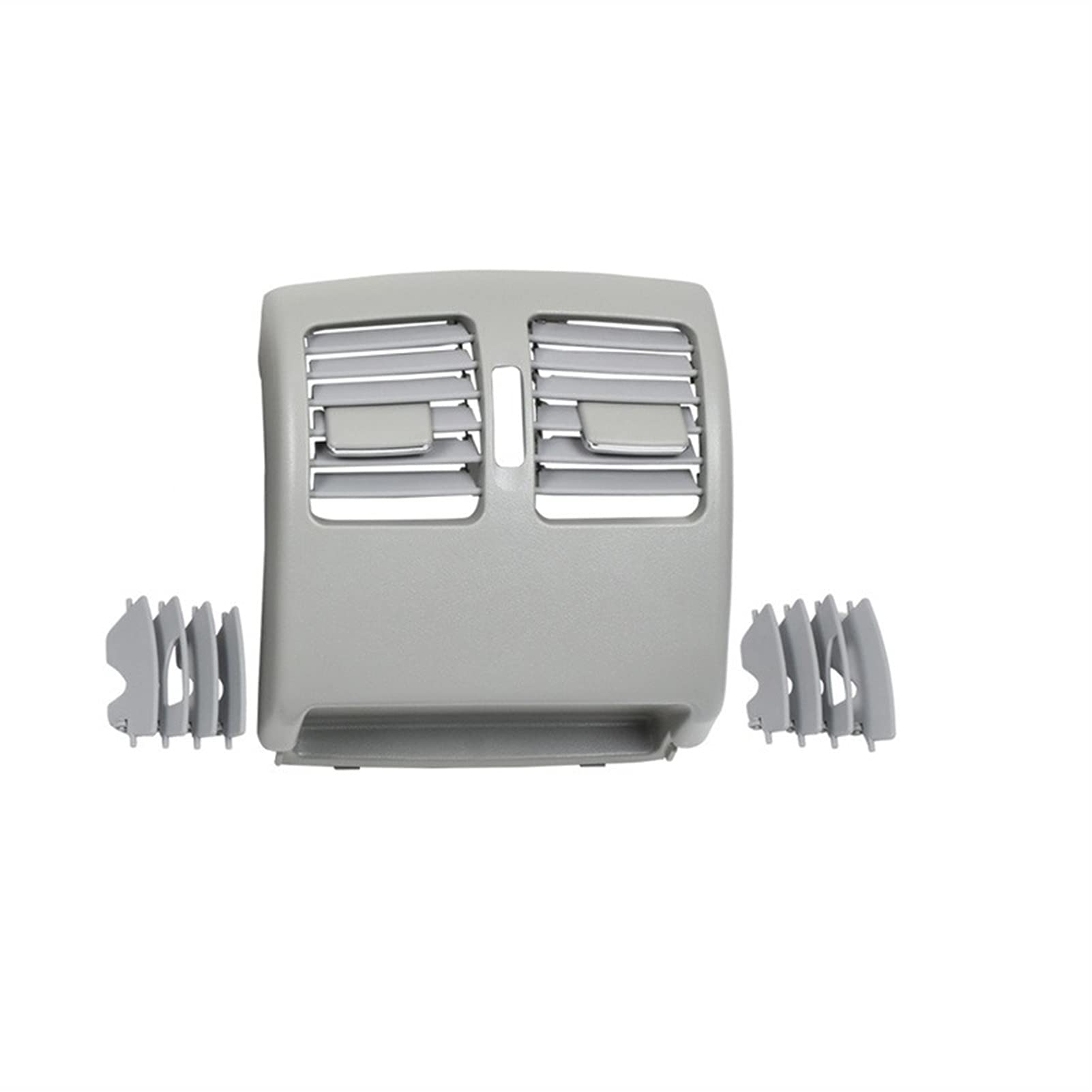 JOVERI LHD-Abdeckung for Lüftungsgitter vorne und hinten, for Mercedes, for Benz W204 C-Klasse 180 200 220 230 260 300 350 2007–2011 Auto-Lüftungsauslass(Rear Gray) von JOVERI