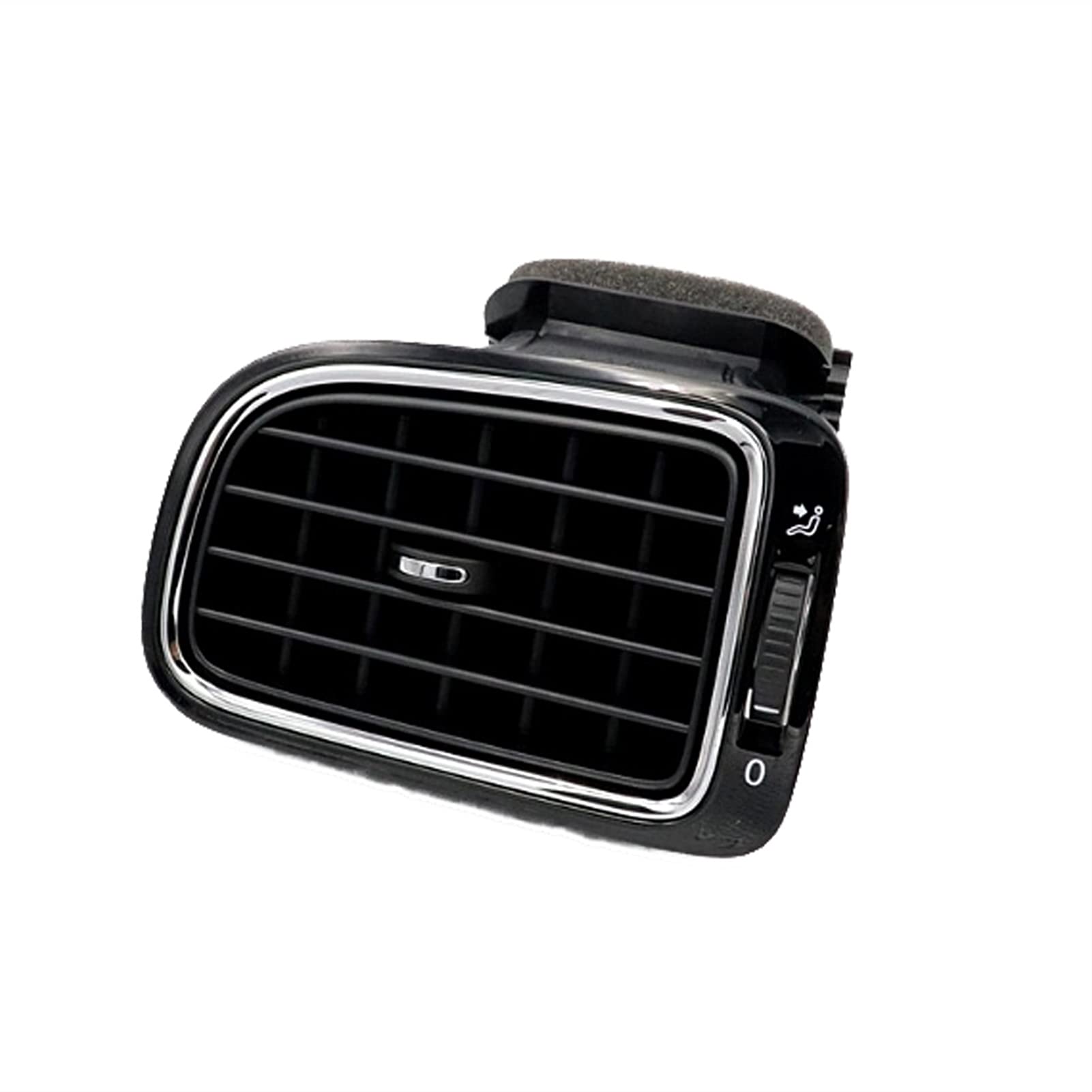 JOVERI Lack Schwarz Rechts Links Zentrales Armaturenbrett AC Luftauslass, for VW, Polo 2014-2018 6RD819728 6RD 819 703 6RD 819 704 Auto-Lüftungsauslass(Left) von JOVERI