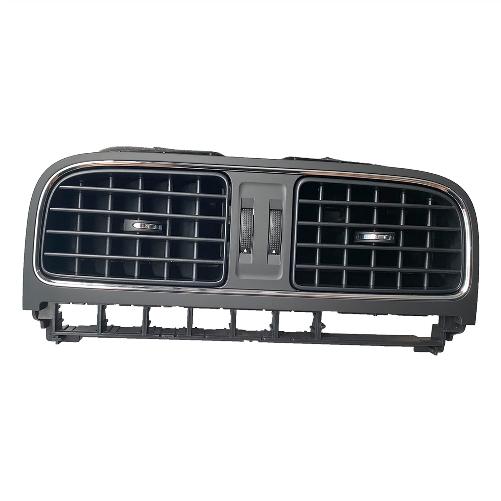 JOVERI Matt Black Dash AC Air Outlet Vent, for VW, for Polo Cross, for Vento, for Limousine 6R 2014 2015 2016 2017 6R0819728 6R0819703 6R0819704 Auto-Lüftungsauslass(1 Set) von JOVERI
