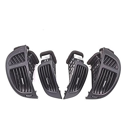 JOVERI Mattschwarze seitliche Entlüftungskanaldüse, Links und rechts passend, for Kia, FORTE Koup Cerato, Klimaanlage, AC-Auslass, Luftauslass Auto-Lüftungsauslass(4pcs) von JOVERI