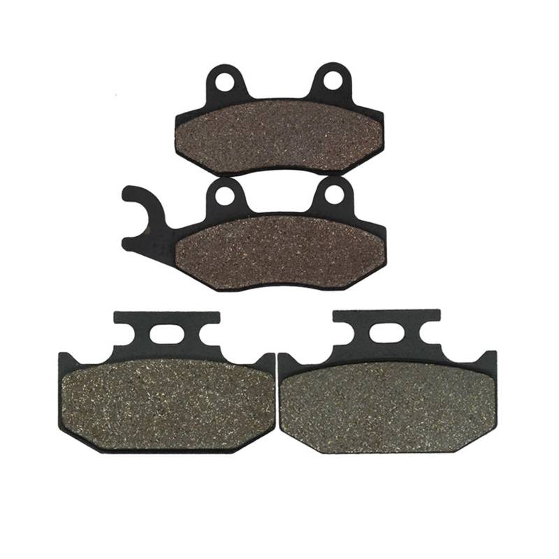 JOVERI Motorrad-Bremsbeläge vorne und hinten, for RM250 RMX250 1989 1990 1991 1992 1993 1994 1995 Motorrad-Bremsbeläge(Front and Rear) von JOVERI