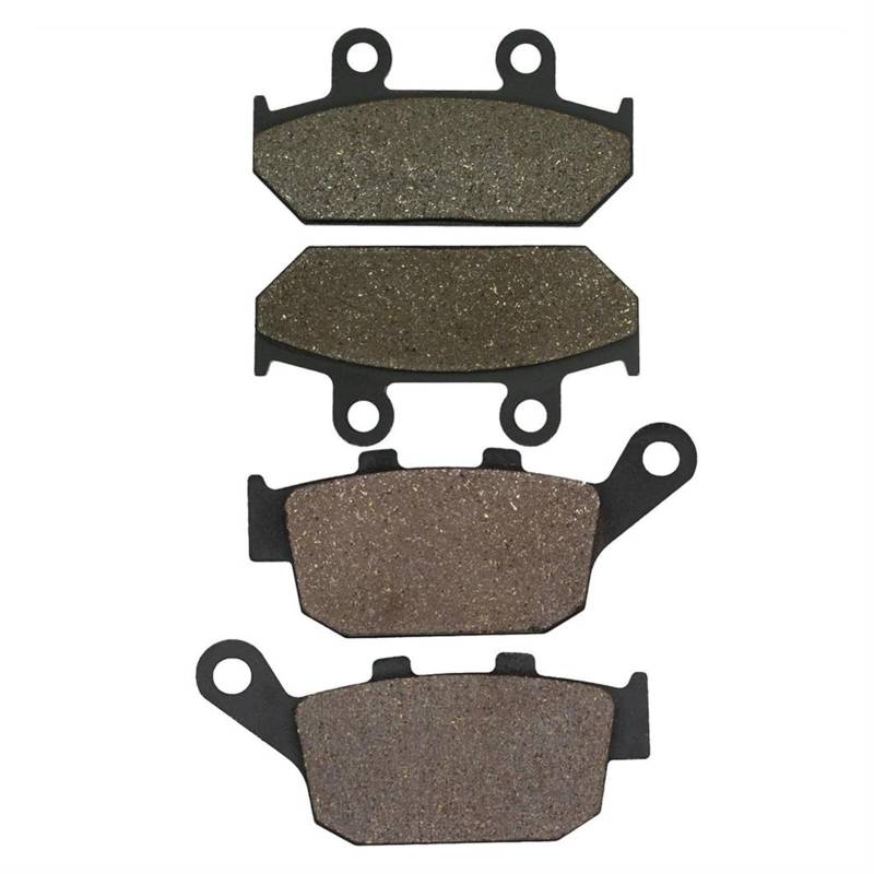 JOVERI Motorrad-Bremsbeläge vorne und hinten, for XL600 XL 600 Trans Alp 1991-1993 NX650 NX 650 Dominator 1988-1996 NX500 1992-1996 Motorrad-Bremsbeläge(Front and Rear) von JOVERI