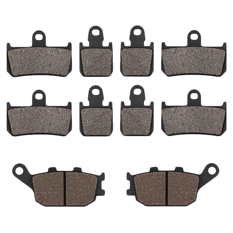 JOVERI Motorradbremsbeläge vorne und hinten, for, YZFR1 YZF-R1 YZF R1 2007 2008 2009 2010 2011 2012 2013 2014 Motorrad-Bremsbeläge(Front and Rear) von JOVERI