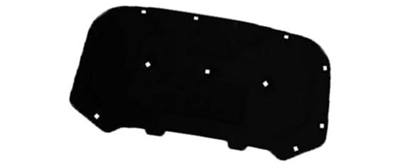 JOVERI Schalldämmende Heizmatte for die vordere Motorhaube, schalldichte Isolierung, Baumwollbezug, for VW, for Taos for Tharu 2019 2020 2021 2022 2023 Hitzeschild für Automotoren(Black Style 1) von JOVERI