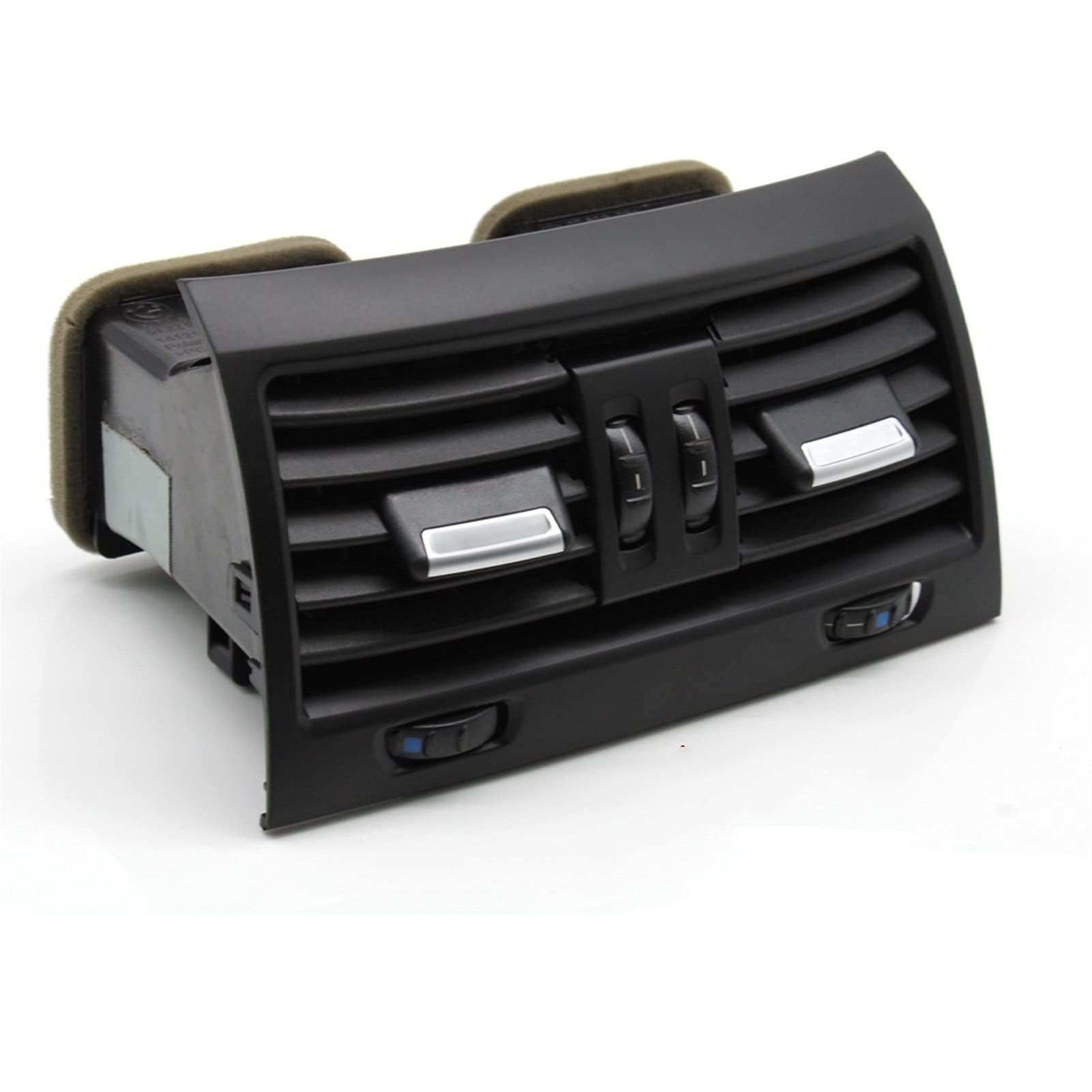 JOVERI Schwarze Klimaanlage AC Vent Assembly Ersatz, for, 5er F10 F11 64229166885 64229166883 64229166884 Auto-Lüftungsauslass(Rear Assembly C) von JOVERI