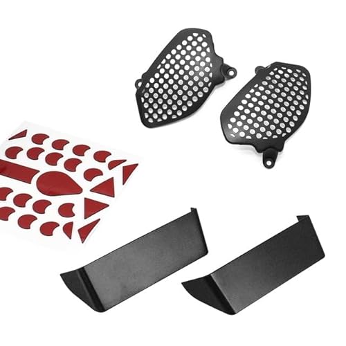 JOVERI TFT Peaks Hat Sonnenblende Messgeräteabdeckung, for, Tracer 9 9GT Tracer9 GT Tracer9gt 2021- ABS Nebelscheinwerfer Unterer Scheinwerferschutz Motorrad Armaturenbrett Abdeckung(Combination) von JOVERI