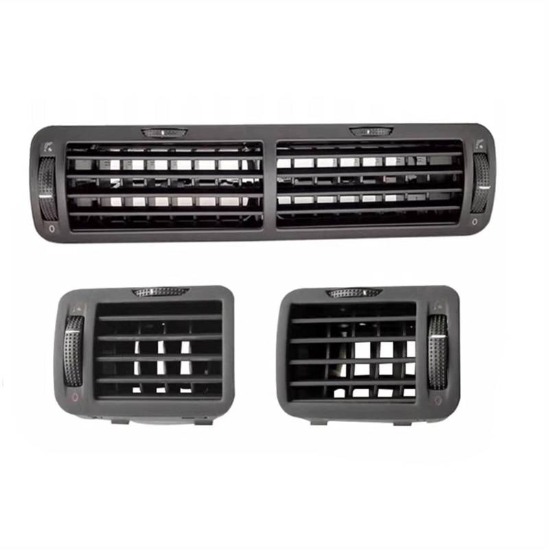 JOVERI Vorderes Armaturenbrett, zentraler linker und rechter A/C-Heizungs-Entlüftungsauslass, for VW, for Passat B5 MK5 1997–2005 3B0819728 3B0819703 3B0819704 Auto-Lüftungsauslass(1 Set) von JOVERI