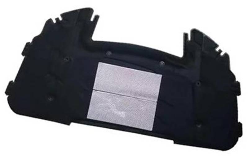 JOVERI for, 3er E90 E93 323i 325i 2005-2012 Motorhauben-Isolierpolster vorne, Wärmedämmung, Schallschutzmatte aus Baumwolle, Schaumstoff Hitzeschild für Automotoren(Black 2) von JOVERI