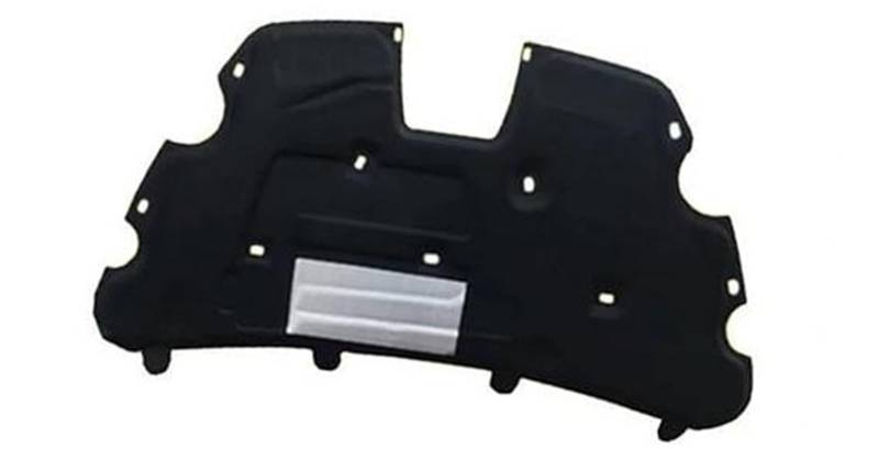 JOVERI for Ford, for Focus, MK1 MK2 MK3 2005-2018 Motorhaube Motorwärme Baumwolle Schalldichte Abdeckmatte Hitzeschild für Automotoren(Black 2009-2012 2) von JOVERI