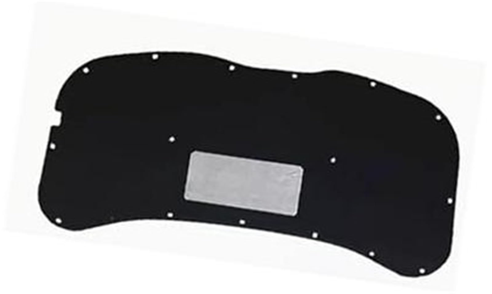 JOVERI for VW, for Polo, Mk4 for Vivo 2002-2009 Motorhauben-Isolierpolster Schalldichte Wärme-Baumwollpolster-Innenabdeckungsmatte Hitzeschild für Automotoren(Black Type 2) von JOVERI