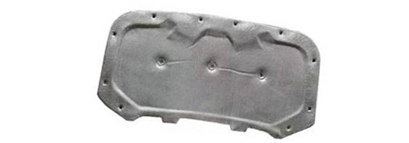 JOVERI for VW, for Taos for Tharu 2019 2020 2021 2022 2023 2024 Auto Motorhaube Sound Pad Fronthaube Wärmedämmmatte Hitzeschild für Automotoren(Black Style 4) von JOVERI