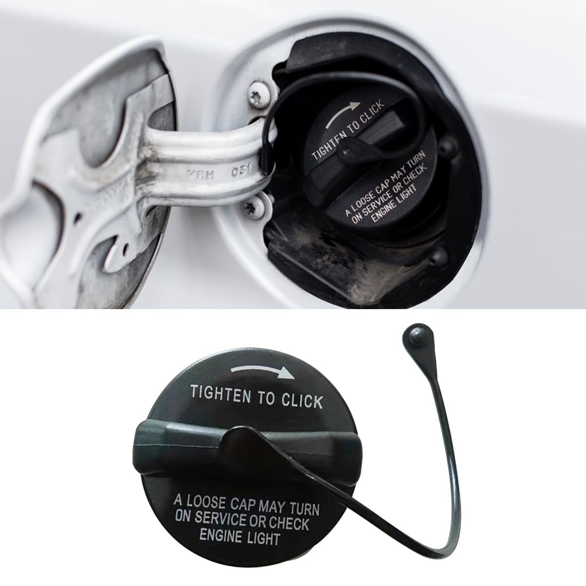 Auto-Tankdeckel, Tankdeckel, Ersatz kompatibel mit Ram 1500 2500 Jeep Wrangler JK & Dodge Charger Challenger Journey & Chrysler 200 300 Town and Country Aspen Replace 52124512AA 52030433AB Auto-Tankdeckel, Tankdeckel, Ersatz kompatibel mit Ram 1500 2500 Jeep Wrangler JK & Dodge Charger Challenger Journey & Chrysler 200 300 Town and Country Aspen Replace 52124512AA 52030433AB von JOYCOURT
