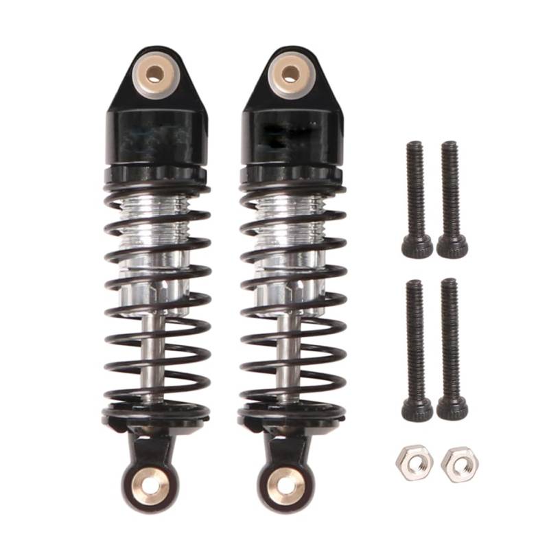 JOYSOG RC Stoßdämpfer für Losi 1/24 Micro-B 2WD Buggy Metall vorne & hinten Stoßdämpfer Upgrades Teil (Frontstoßdämpfer) von JOYSOG