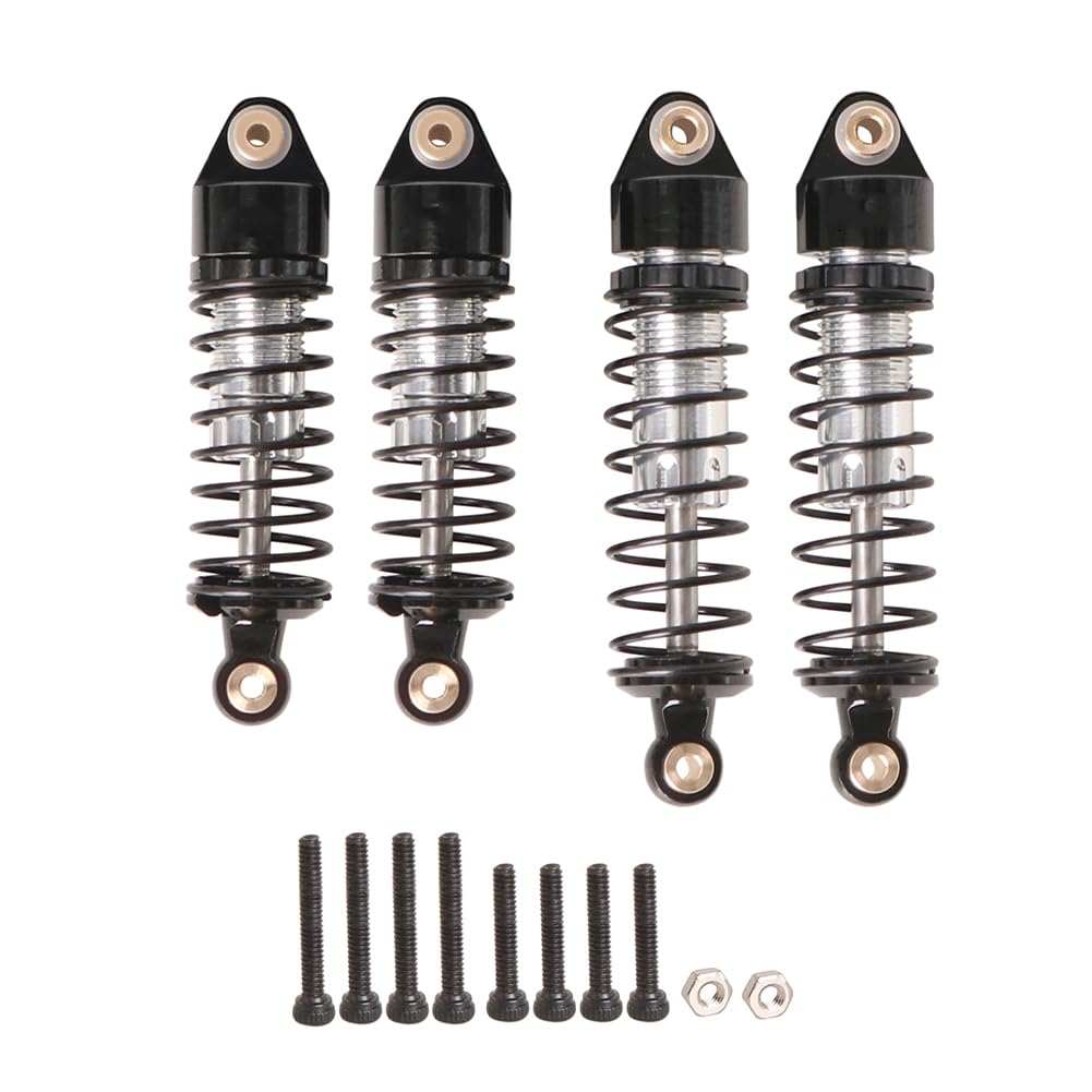 JOYSOG RC Stoßdämpfer für Losi 1/24 Micro-B 2WD Buggy Metall vorne & hinten Stoßdämpfer Upgrades Teil (Stoßdämpfer vorne und hinten) von JOYSOG