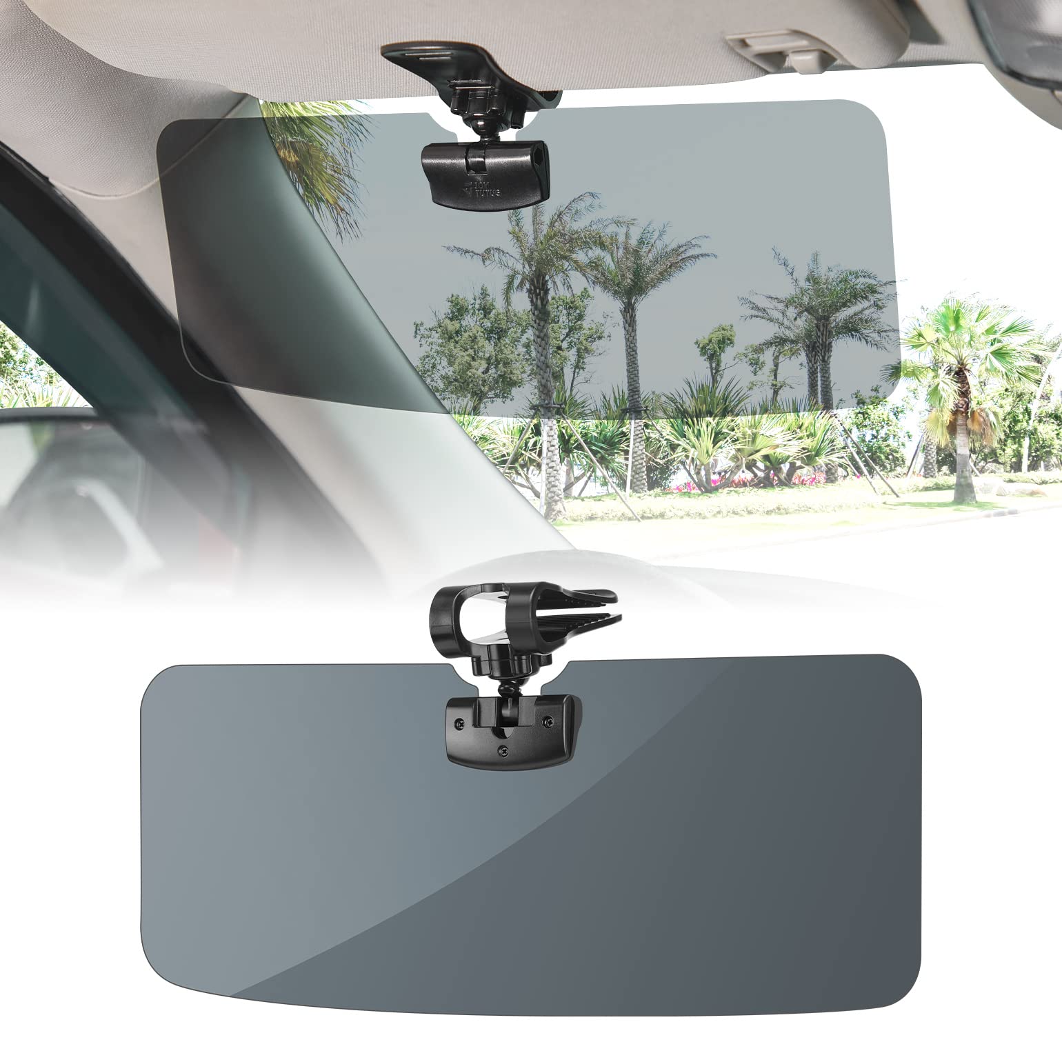 JOYTUTUS Auto Sonnenblende Verlängerung, Frontscheibe-Sonnenschutz, Blend- und UV-Strahlenschutz, Polarisierte Sonnenblende für Auto, SUV, LKW usw. (Mit EU-patentiertes Design) JOYTUTUS Auto Sonnenblende Verlängerung, Frontscheibe-Sonnenschutz, Blend- und UV-Strahlenschutz, Polarisierte Sonnenblende für Auto, SUV, LKW usw. (Mit EU-patentiertes Design) von JOYTUTUS