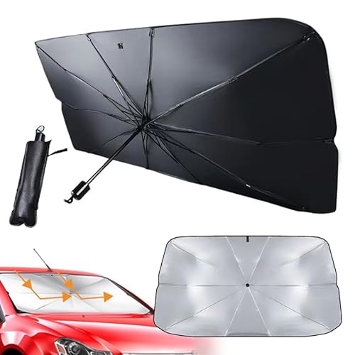 JOZMMZEOOA Auto Sonnenschutz Frontscheibe,65x125CM Frontscheibenabdeckung Auto Windschutzscheibe Frontscheibe Hitzeschutz UV-Schutz für Auto Front-Sonnenschutz Faltbares Sonnenblende,für Meisten Autos JOZMMZEOOA Auto Sonnenschutz Frontscheibe,65x125CM Frontscheibenabdeckung Auto Windschutzscheibe Frontscheibe Hitzeschutz UV-Schutz für Auto Front-Sonnenschutz Faltbares Sonnenblende,für Meisten Autos von JOZMMZEOOA