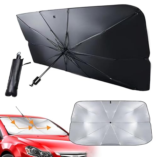 JOZMMZEOOA Auto Sonnenschutz Frontscheibe,80x140CM Frontscheibenabdeckung Auto Windschutzscheibe Frontscheibe Hitzeschutz UV-Schutz für Auto Front-Sonnenschutz Faltbares Sonnenblende,für Meisten Autos JOZMMZEOOA Auto Sonnenschutz Frontscheibe,80x140CM Frontscheibenabdeckung Auto Windschutzscheibe Frontscheibe Hitzeschutz UV-Schutz für Auto Front-Sonnenschutz Faltbares Sonnenblende,für Meisten Autos von JOZMMZEOOA