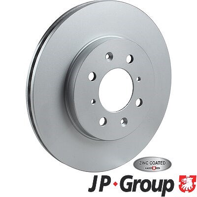 Jp Group 2x Bremsscheibe für Honda von JP GROUP