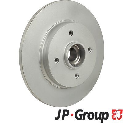 Jp Group 2x Bremsscheibe Hinten Voll mit Radlager für Citroën, Ds, Peugeot von JP GROUP