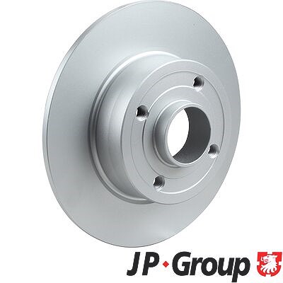 Jp Group 2x Bremsscheiben hinten ohne Radlager für Nissan, Renault von JP GROUP