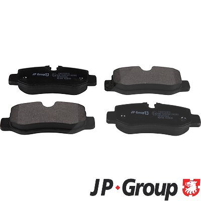 Jp Group Bremsbeläge hinten (Satz) [Hersteller-Nr. 1363702810] für Mercedes-Benz von JP GROUP