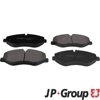 Jp Group Bremsbeläge vorne (Satz) [Hersteller-Nr. 1363607310] für Mercedes-Benz von JP GROUP