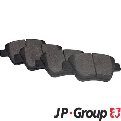 Jp Group Bremsbelagsatz, Scheibenbremse [Hersteller-Nr. 1163707210] für Audi, Seat, Skoda, VW von JP GROUP