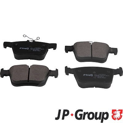 Jp Group Bremsbelagsatz, Scheibenbremse [Hersteller-Nr. 1163708610] für Audi, Seat, Skoda, VW von JP GROUP