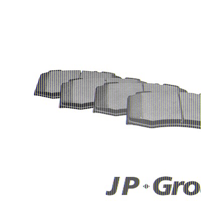 Jp Group Bremsbelagsatz, Scheibenbremse [Hersteller-Nr. 1363602310] für Mercedes-Benz von JP GROUP