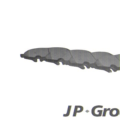 Jp Group Bremsbelagsatz, Scheibenbremse [Hersteller-Nr. 1363603010] für Mercedes-Benz von JP GROUP