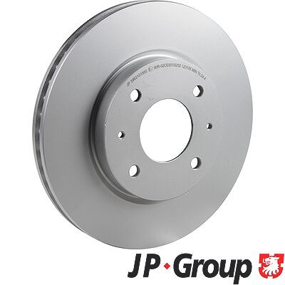 Jp Group Bremsscheibe [Hersteller-Nr. 3963101500] für Mitsubishi von JP GROUP